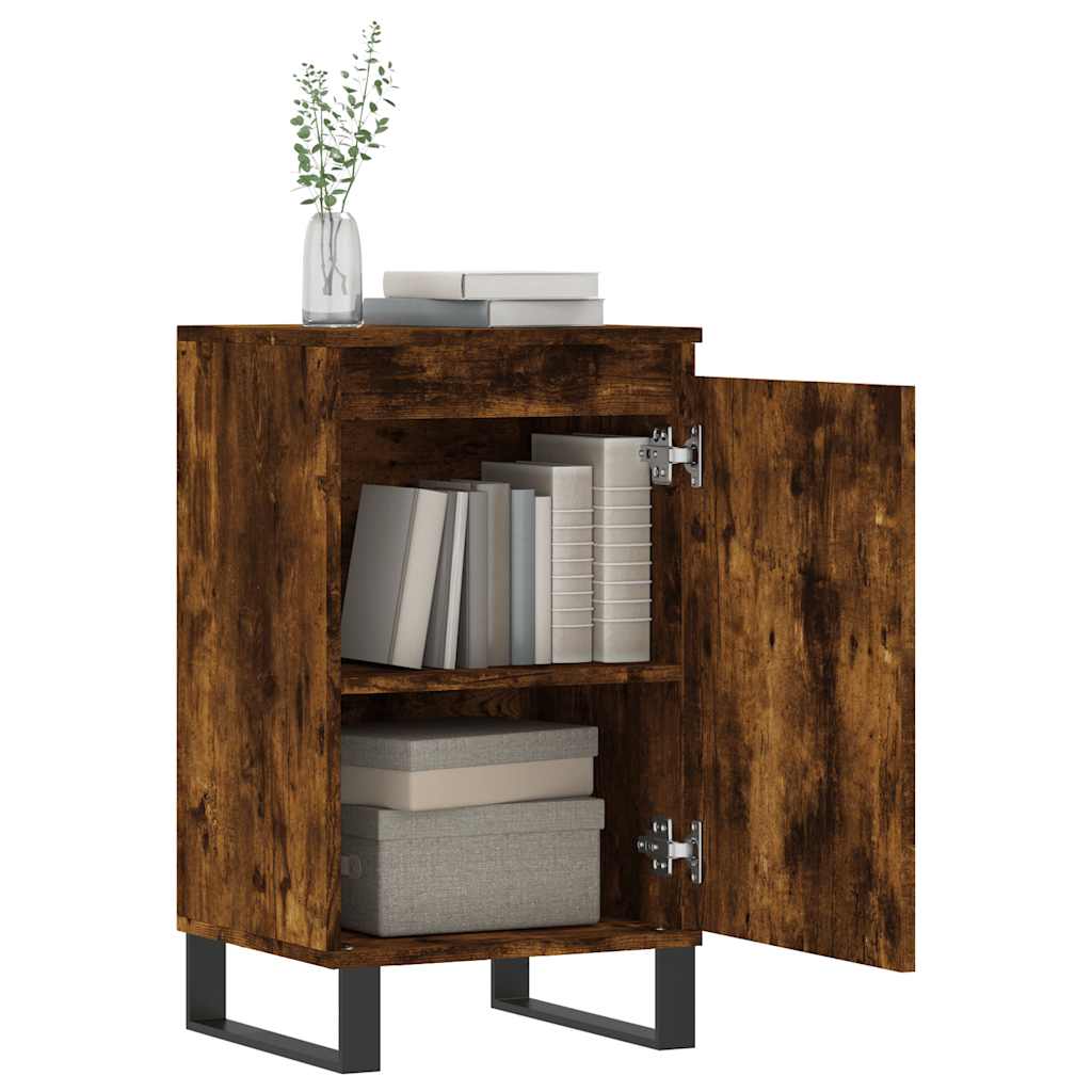 Sideboard Räuchereiche 40x35x70 cm Holzwerkstoff