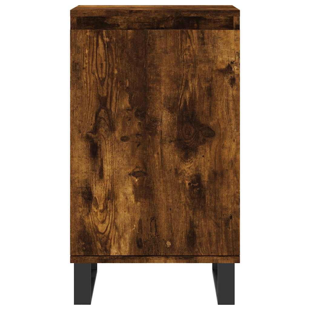 Sideboard Räuchereiche 40x35x70 cm Holzwerkstoff