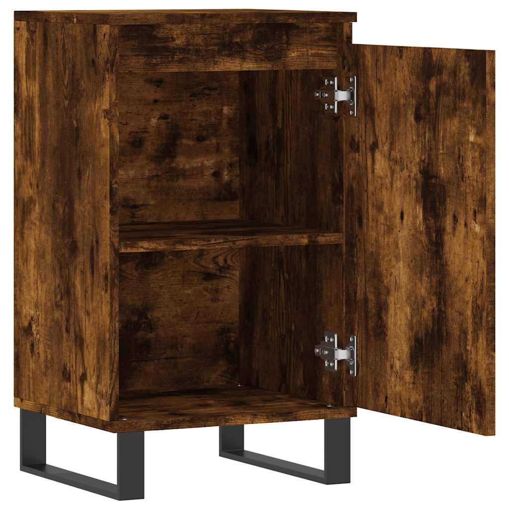 Sideboard Räuchereiche 40x35x70 cm Holzwerkstoff