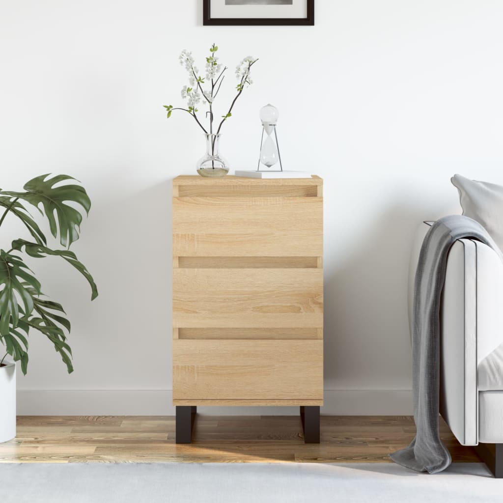 Sideboard Sonoma-Eiche 40x35x70 cm Holzwerkstoff