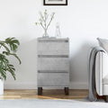 Sideboard Betongrau 40x35x70 cm Holzwerkstoff
