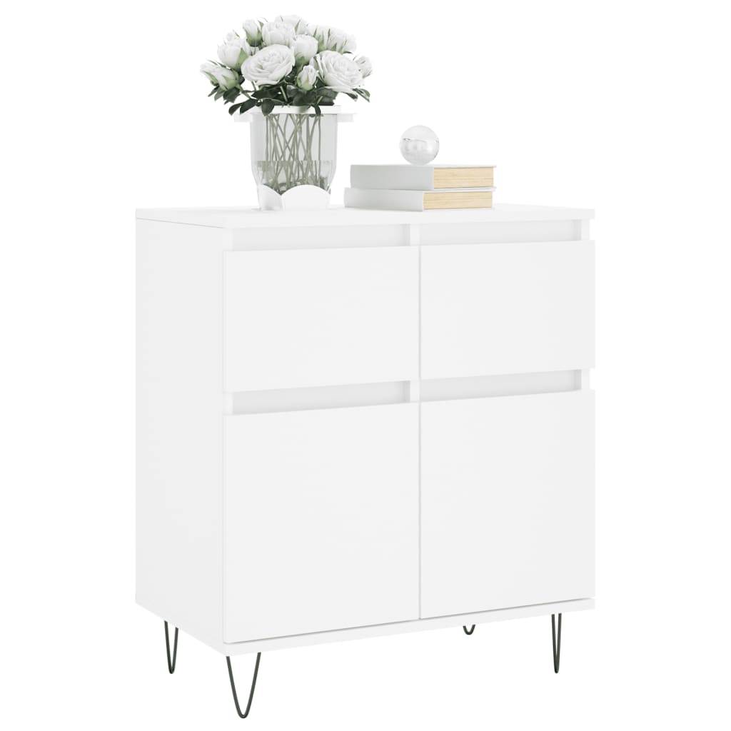 Sideboard Weiß 60x35x70 cm Holzwerkstoff