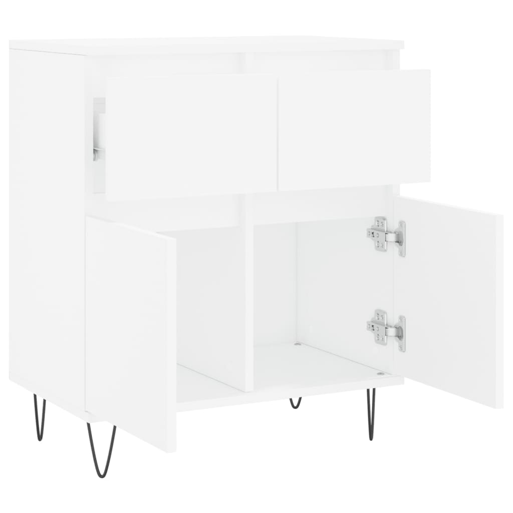 Sideboard Weiß 60x35x70 cm Holzwerkstoff