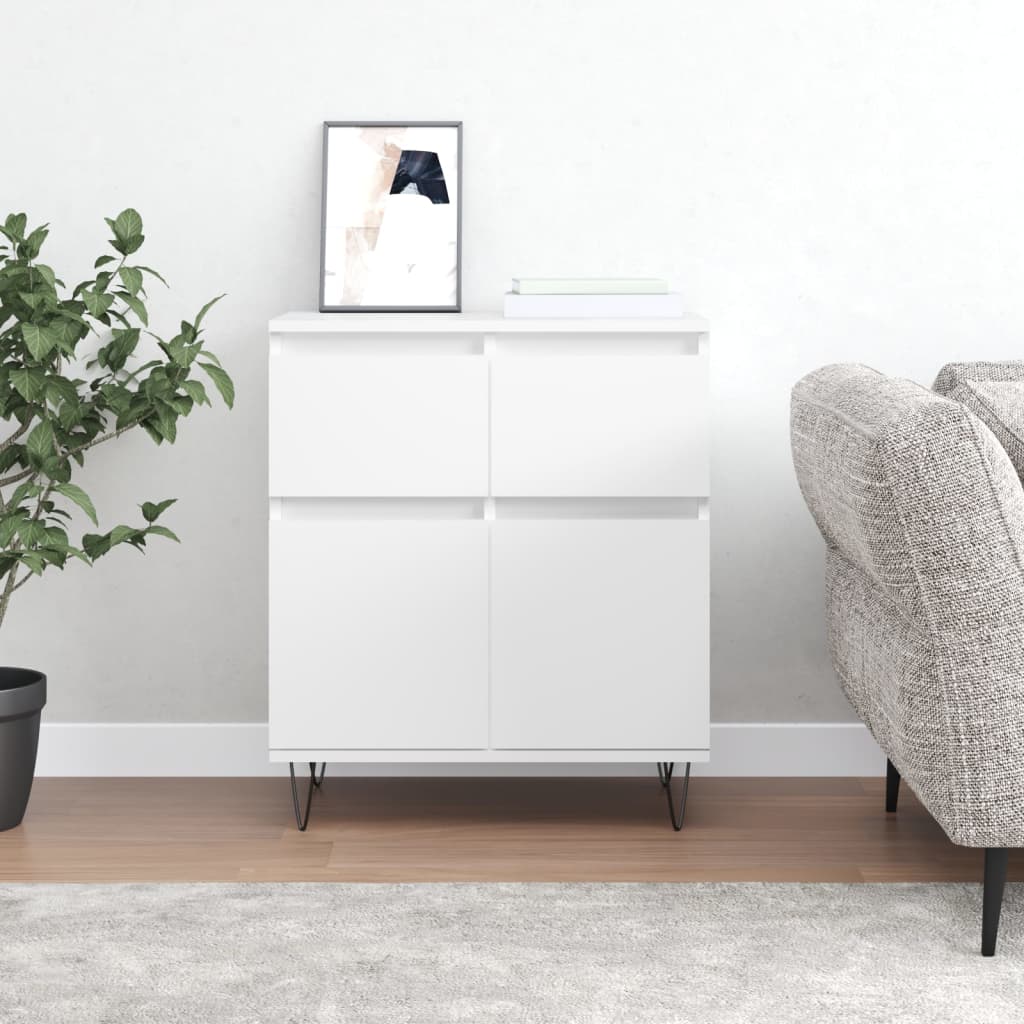 Sideboard Weiß 60x35x70 cm Holzwerkstoff