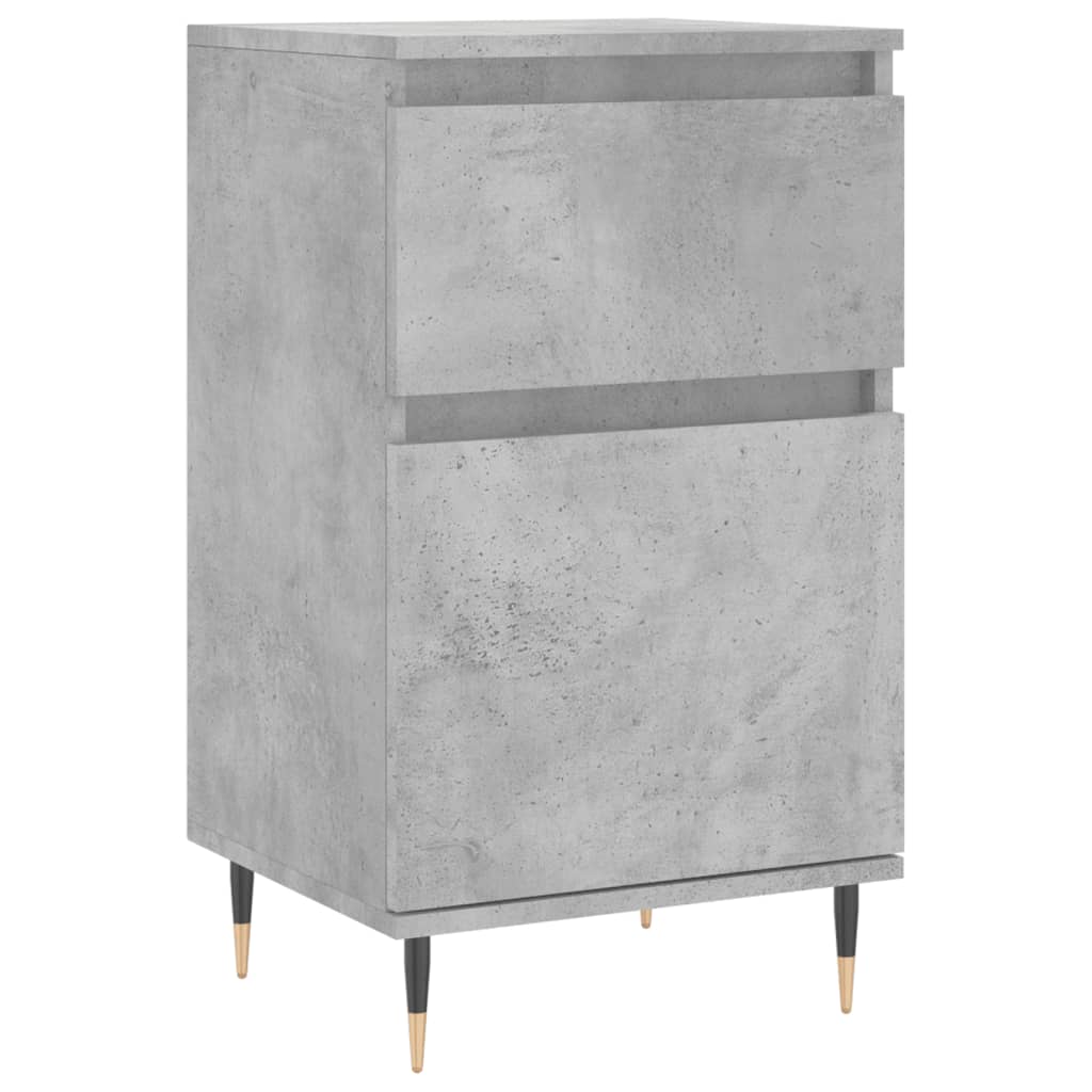 Sideboard Betongrau 40x35x70 cm Holzwerkstoff