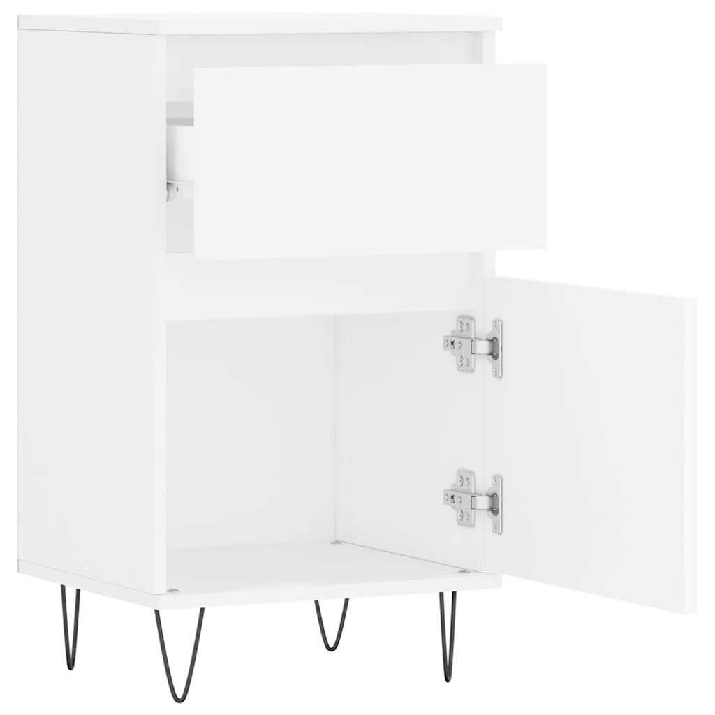 Sideboards 2 Stk. Weiß 40x35x70 cm Holzwerkstoff