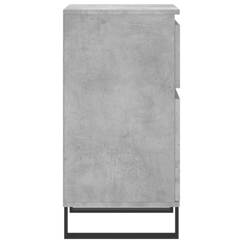 Sideboard Betongrau 40x35x70 cm Holzwerkstoff