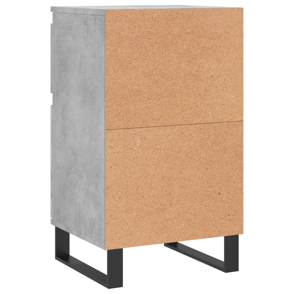 Sideboard Betongrau 40x35x70 cm Holzwerkstoff