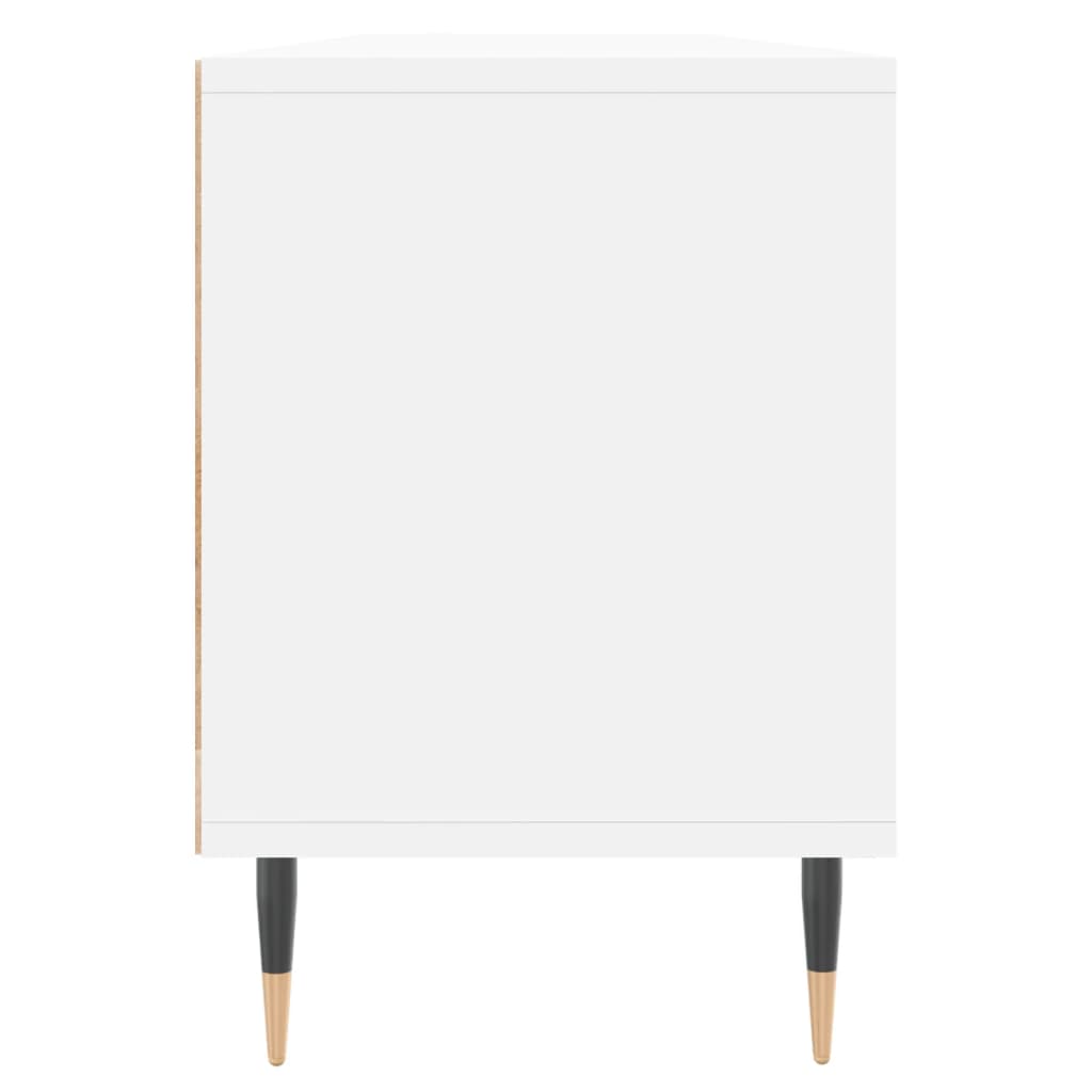 TV-Schrank Weiß 150x30x44,5 cm Holzwerkstoff
