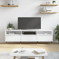 TV-Schrank Weiß 150x30x44,5 cm Holzwerkstoff
