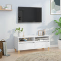 TV-Schrank Weiß 100x34,5x44,5 cm Holzwerkstoff
