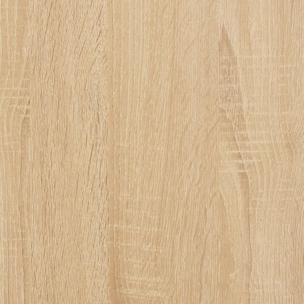 Schallplattenschrank Sonoma-Eiche 121 x 38 x 48 cm Holzwerkstoff