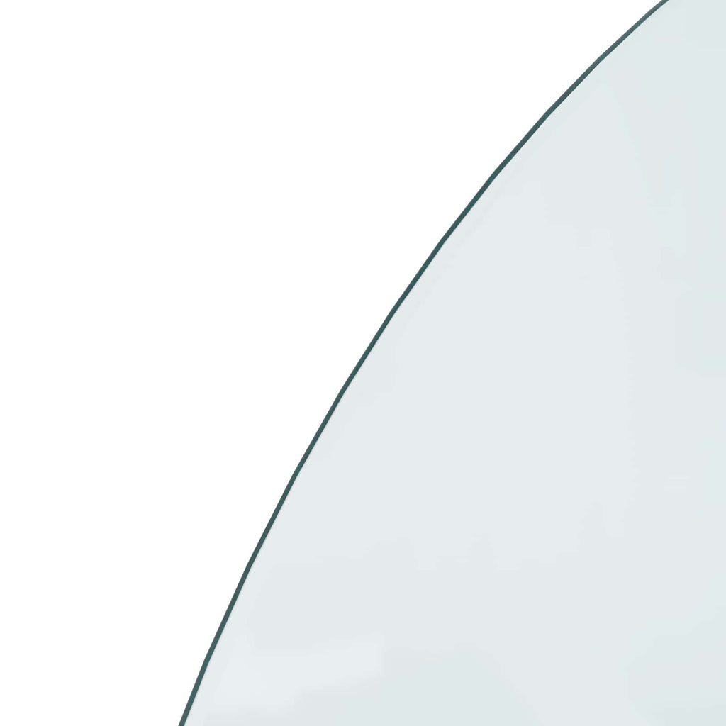 Feuerstelle Glasplatte Transparent 1000 x 500 mm Glas