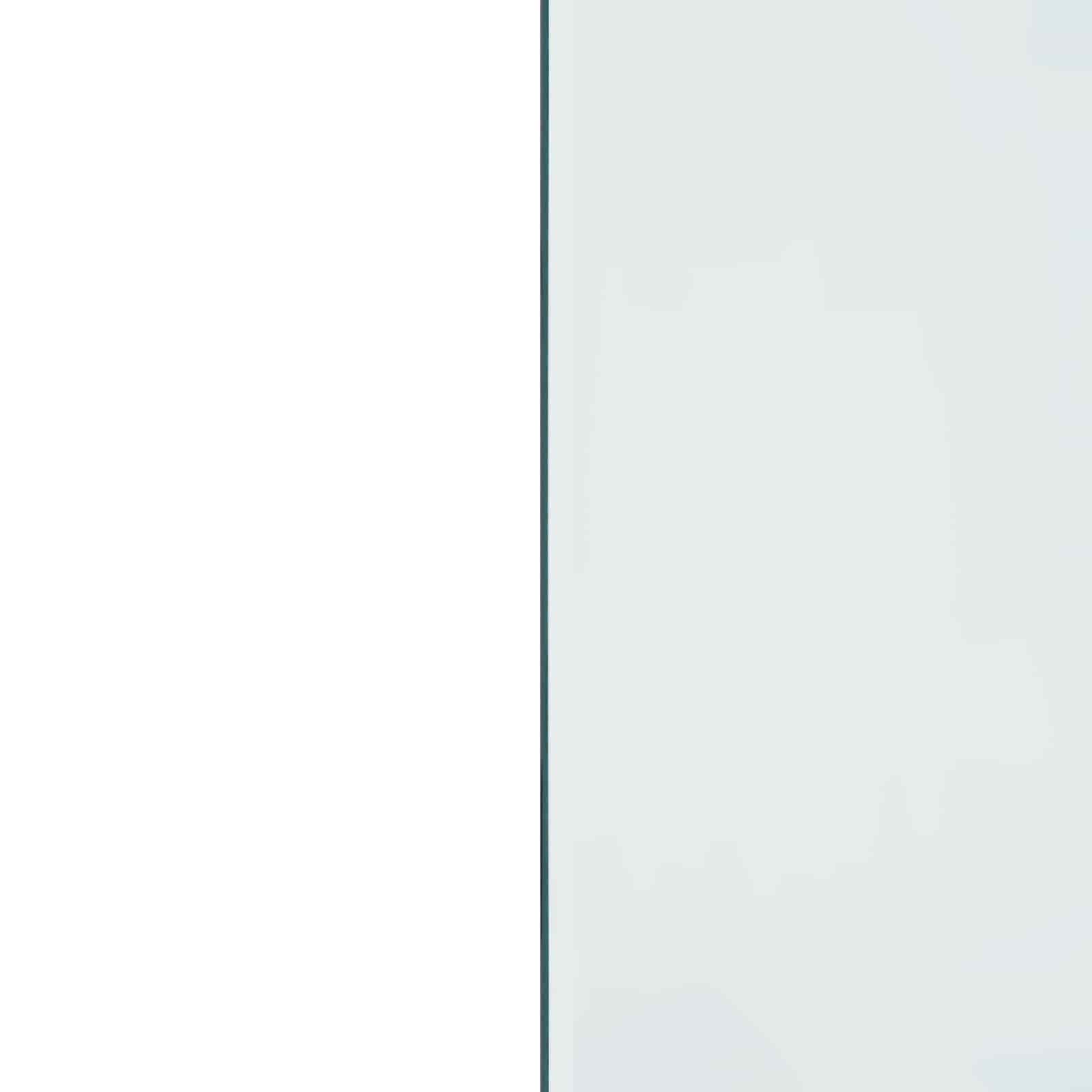 Feuerstelle Glasplatte Transparent 80 x 60 cm Glas