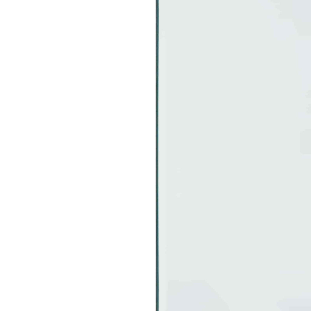 Feuerstelle Glasplatte Transparent 100 x 50 cm Glas