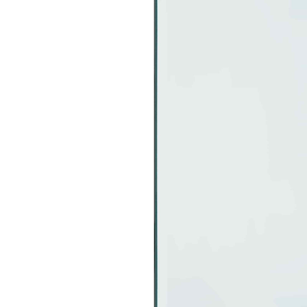 Feuerstelle Glasplatte Transparent 120 x 50 cm Glas