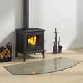 Feuerstelle Glasplatte Transparent 100 x 50 cm Glas