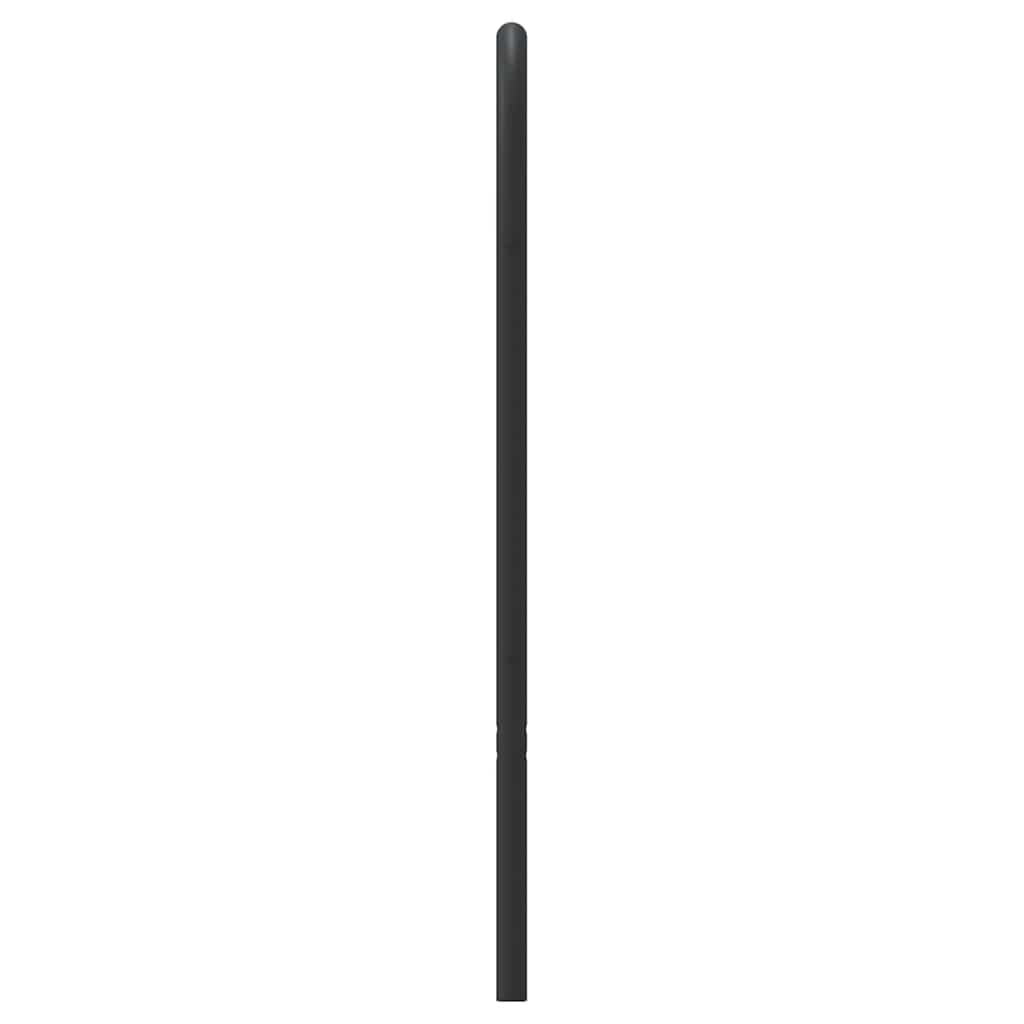 Ersatz-Kopfteil Metall Schwarz 120 cm