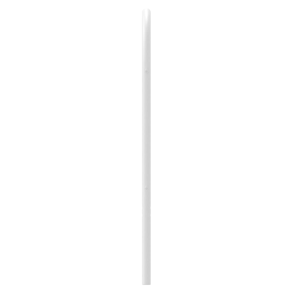 Ersatz-Kopfteil Metall Weiß 107 cm