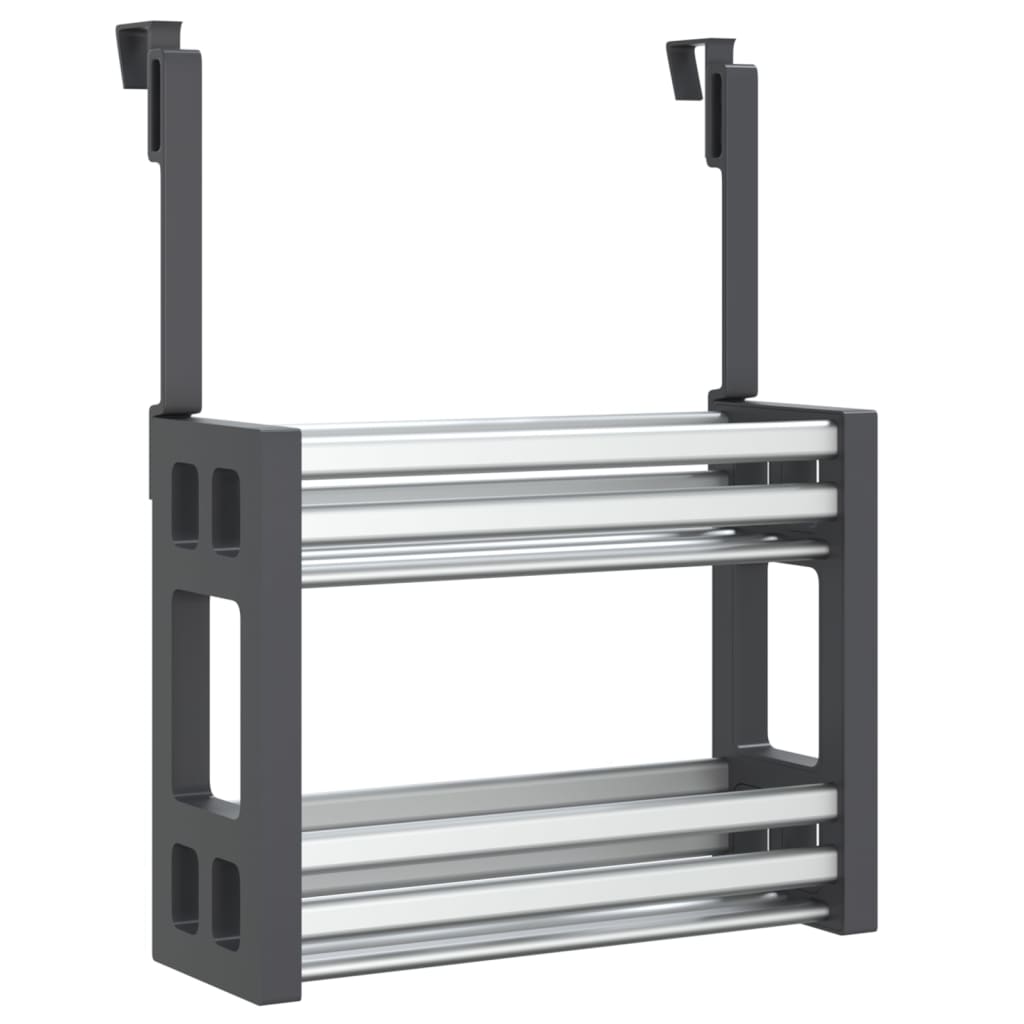 Unterschrank-Organizer 34x12x26 cm Aluminium