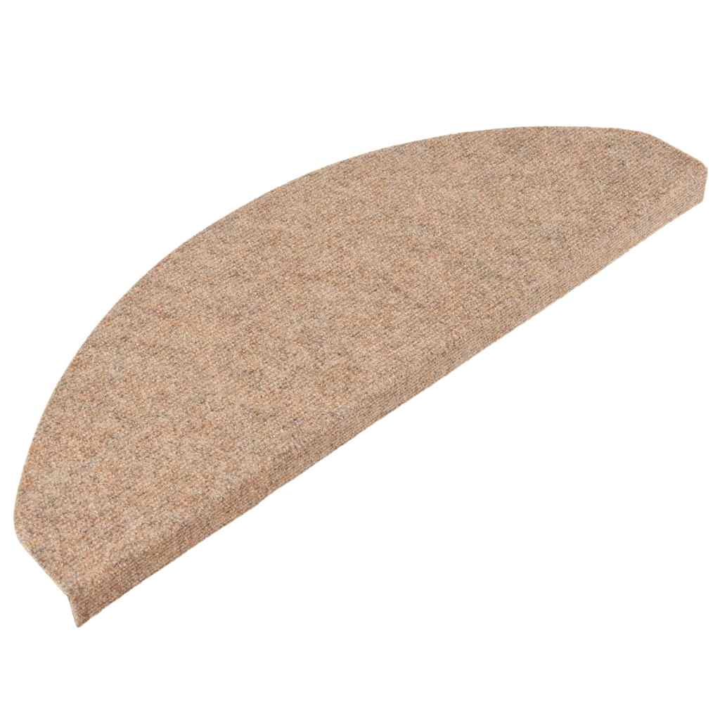 Stufenmatten Selbstklebend 10 Stk. Beige 65x22,5x3,5 cm