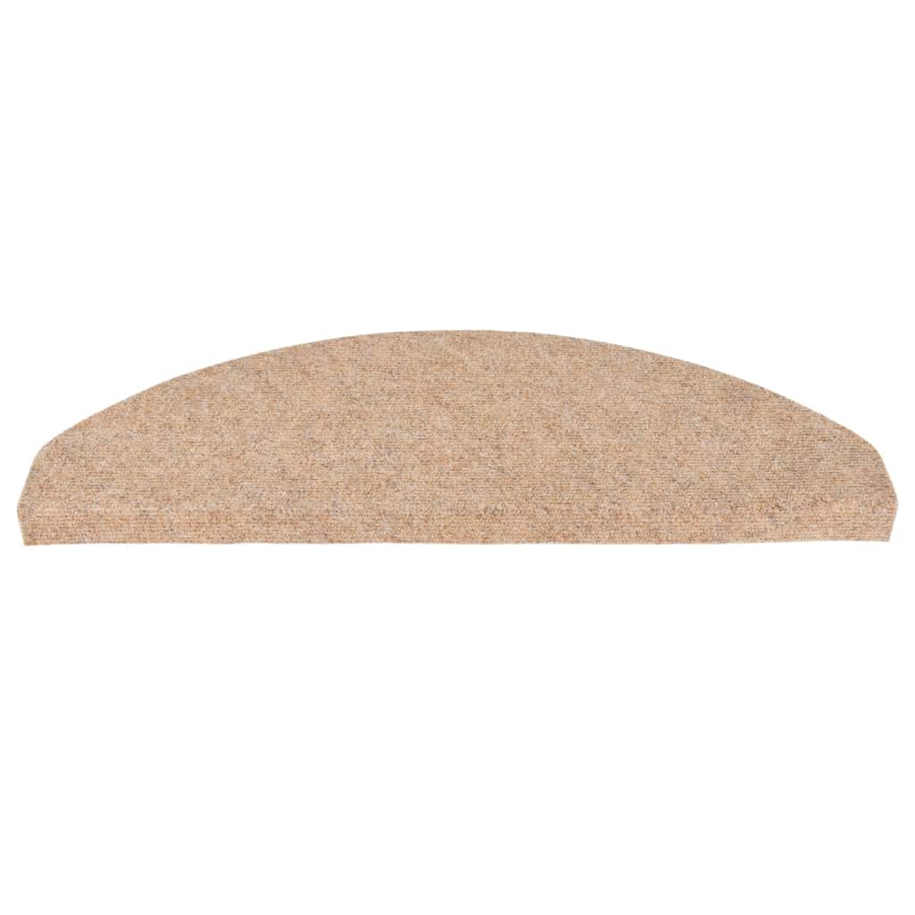 Stufenmatten Selbstklebend 10 Stk. Beige 65x22,5x3,5 cm