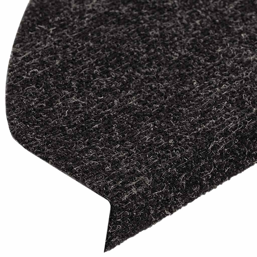 Stufenmatten Selbstklebend 10 Stk. Anthrazit 65x22,5x3,5 cm