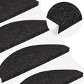 Stufenmatten Selbstklebend 10 Stk. Anthrazit 65x22,5x3,5 cm