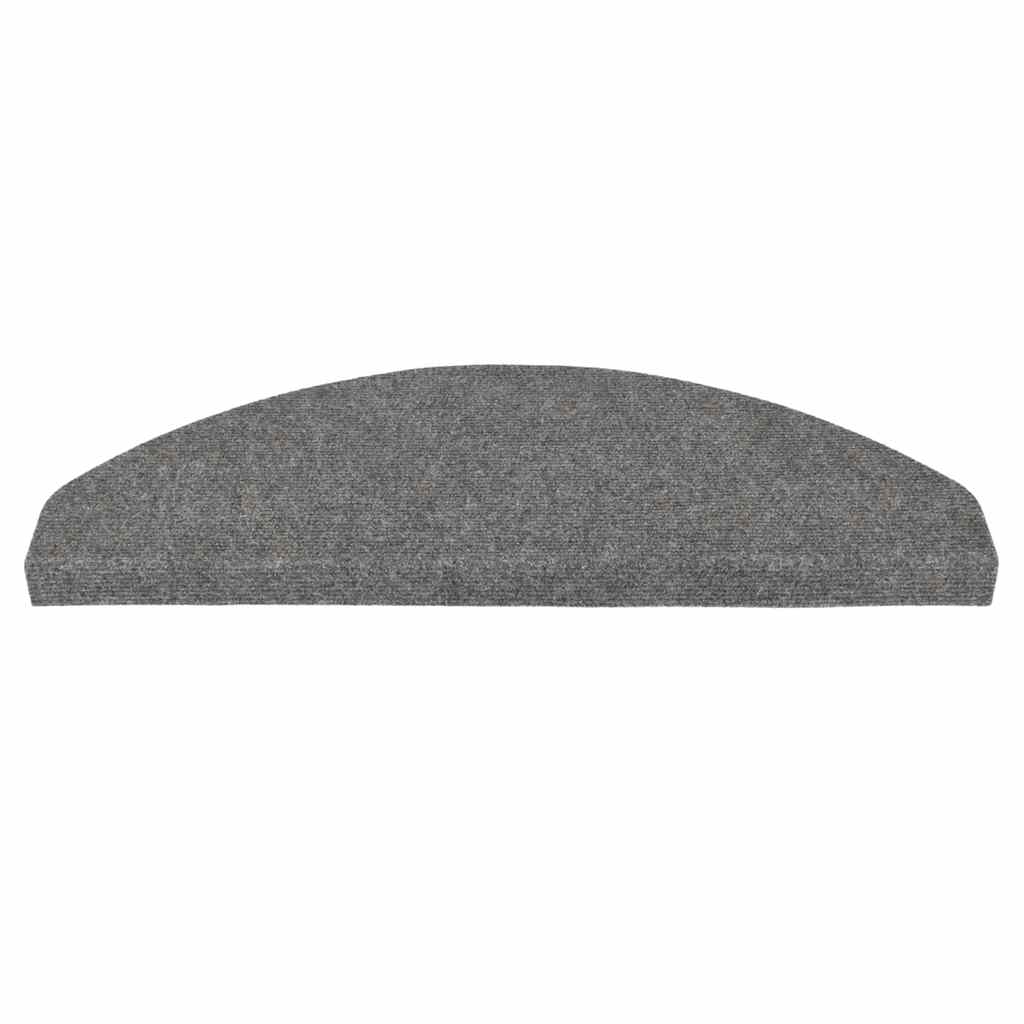 Stufenmatten Selbstklebend 10 Stk. Grau 65x22,5x3,5 cm