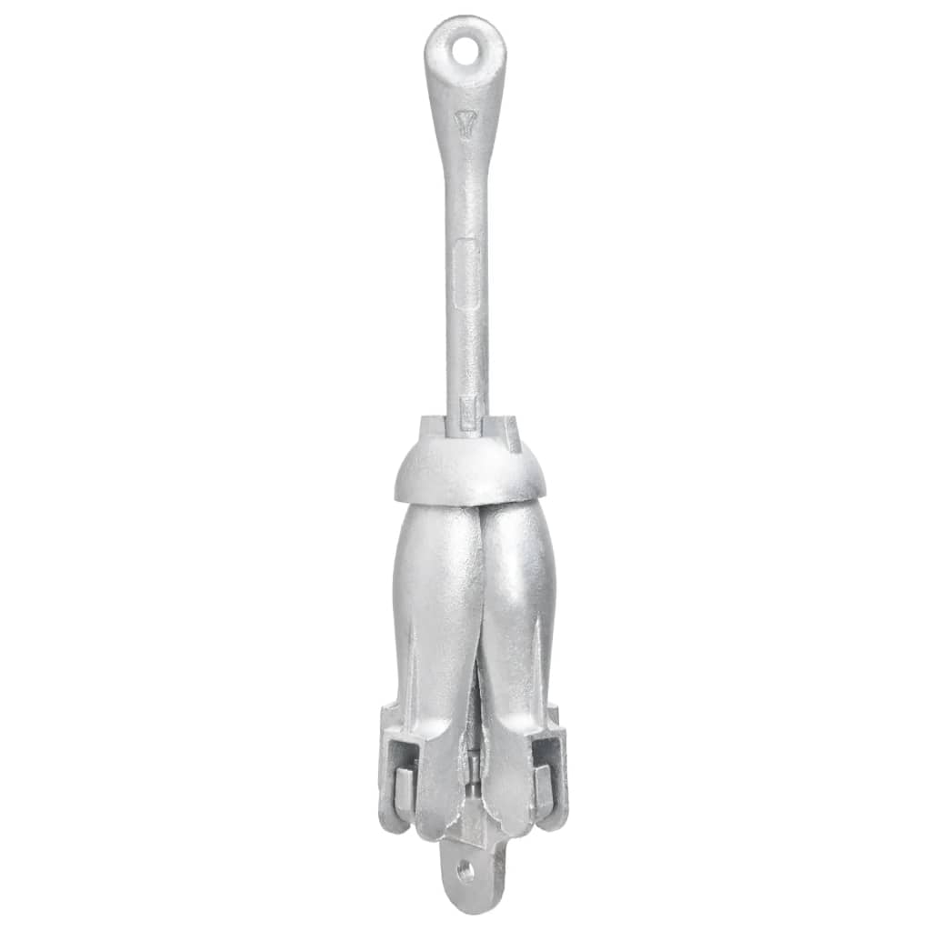 Klappanker Silber 8 kg Feuerverzinktes Gusseisen