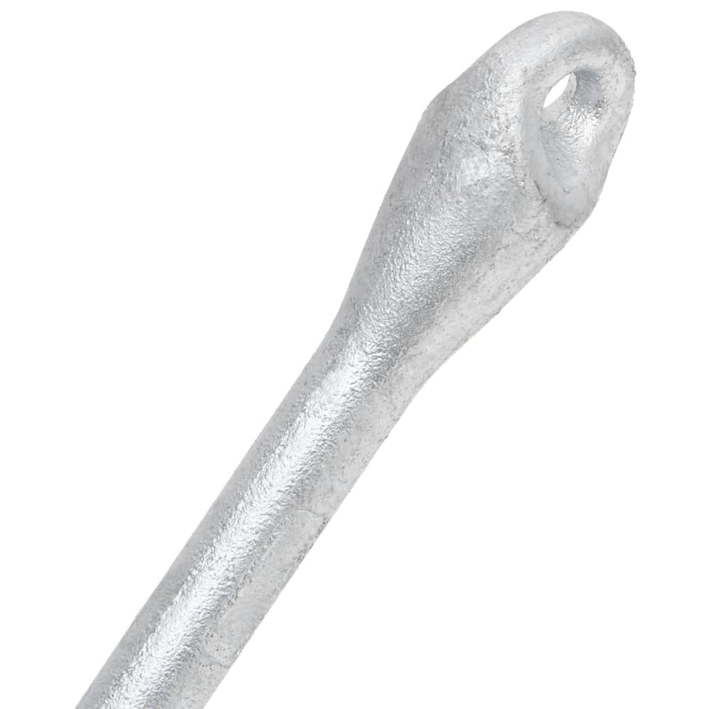 Klappanker Silber 8 kg Feuerverzinktes Gusseisen