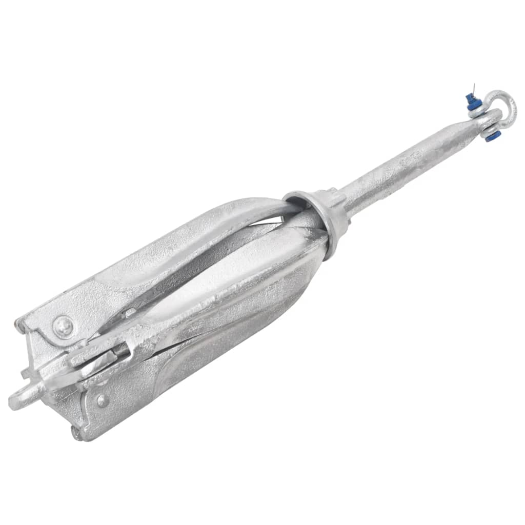 Klappanker Silber 12 kg Feuerverzinktes Gusseisen