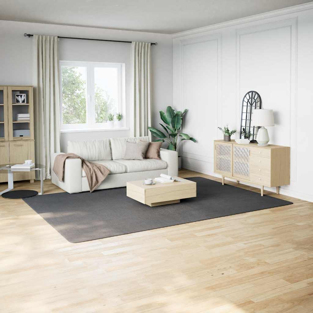 Shaggy-Teppich Anthrazit 240x340 cm Polyester