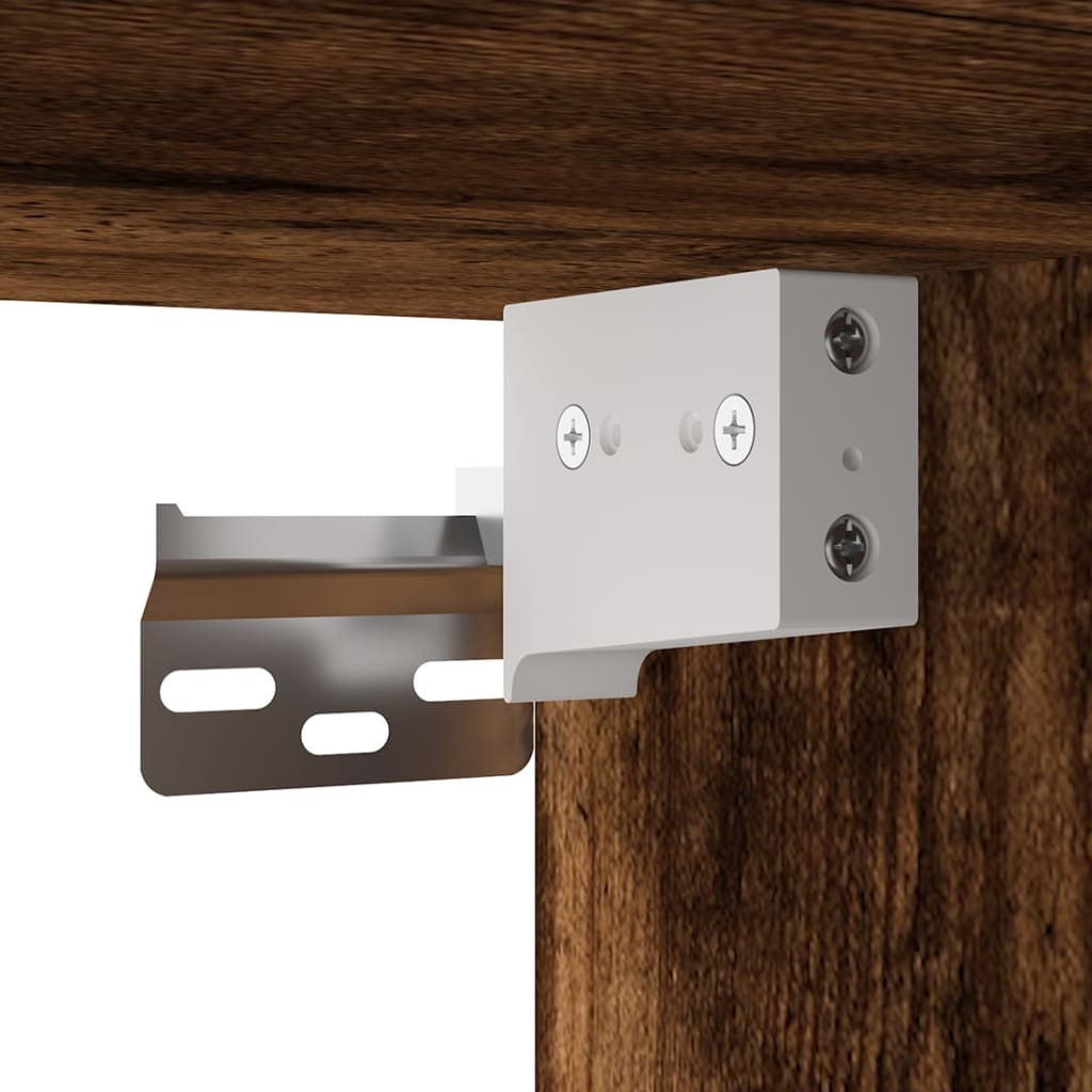 8-tlg. TV-Schrank-Set Räuchereiche Holzwerkstoff
