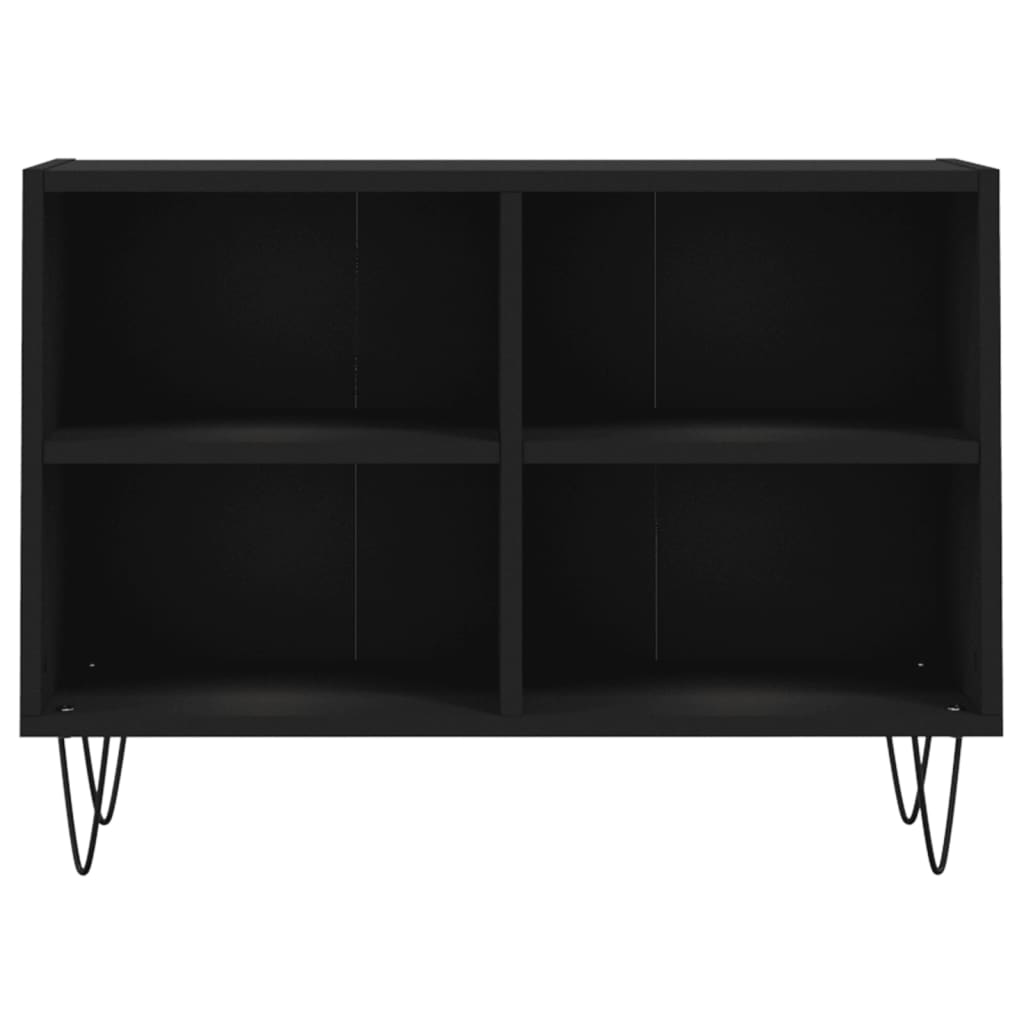 TV-Schrank Schwarz 69,5x30x50 cm Holzwerkstoff