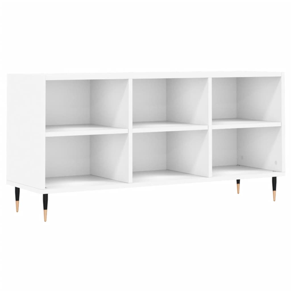 TV-Schrank Weiß 103,5x30x50 cm Holzwerkstoff