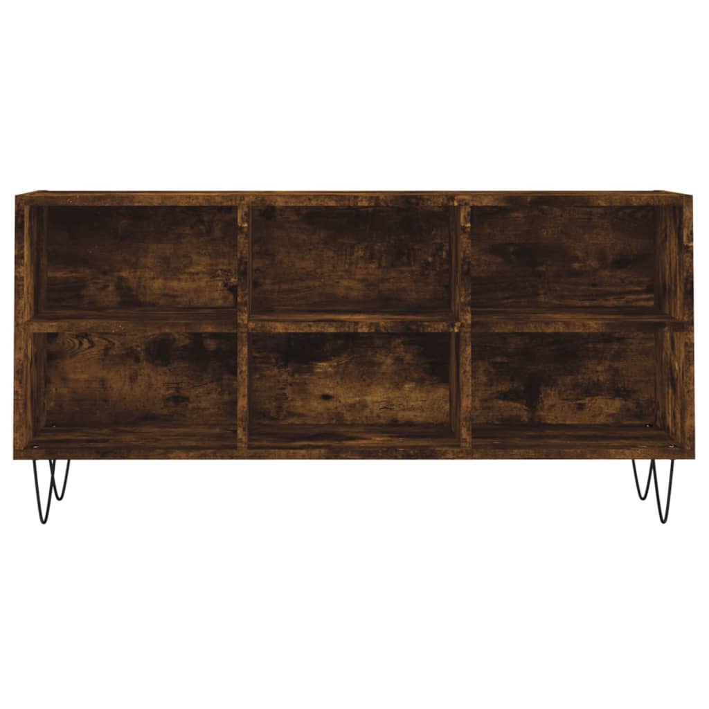 TV-Schrank Räuchereiche 103,5x30x50 cm Holzwerkstoff