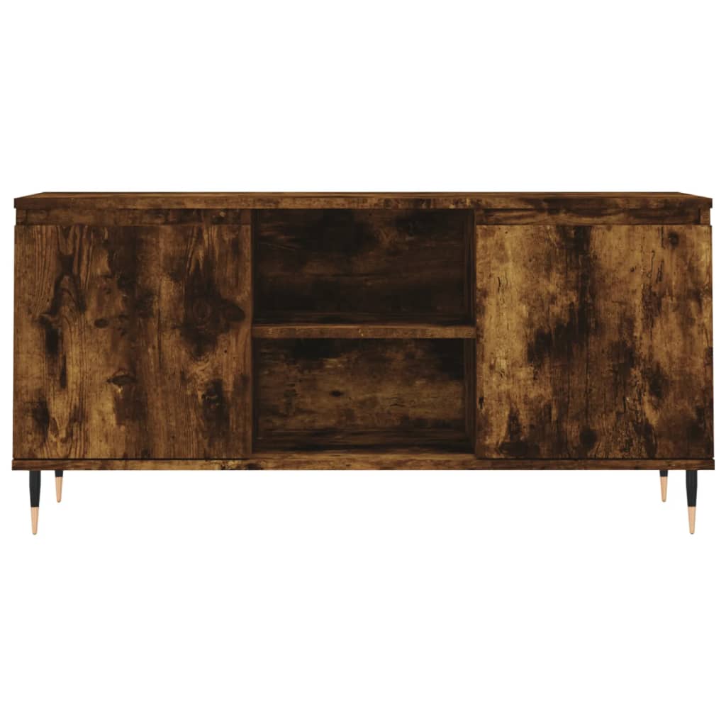 TV-Schrank Räuchereiche 104x35x50 cm Holzwerkstoff