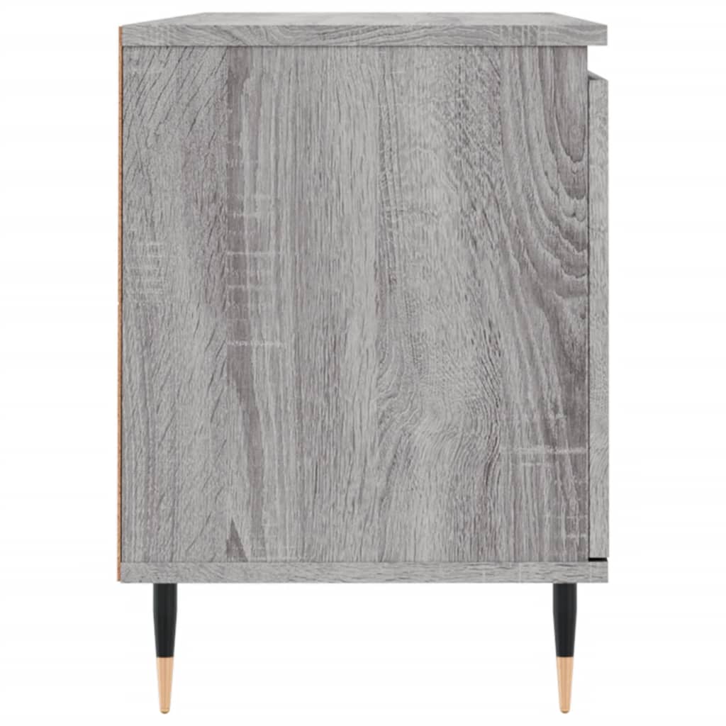 TV-Schrank Grau Sonoma 104x35x50 cm Holzwerkstoff