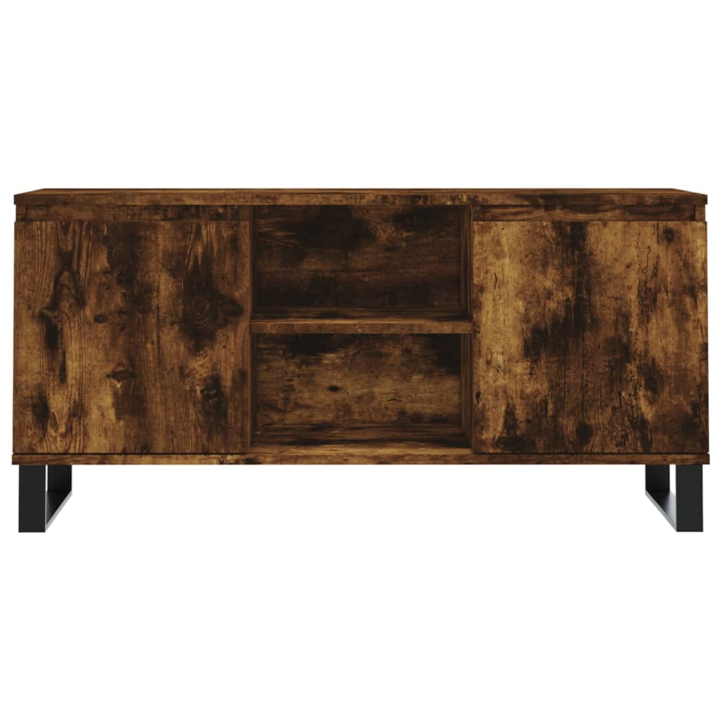 TV-Schrank Räuchereiche 104x35x50 cm Holzwerkstoff