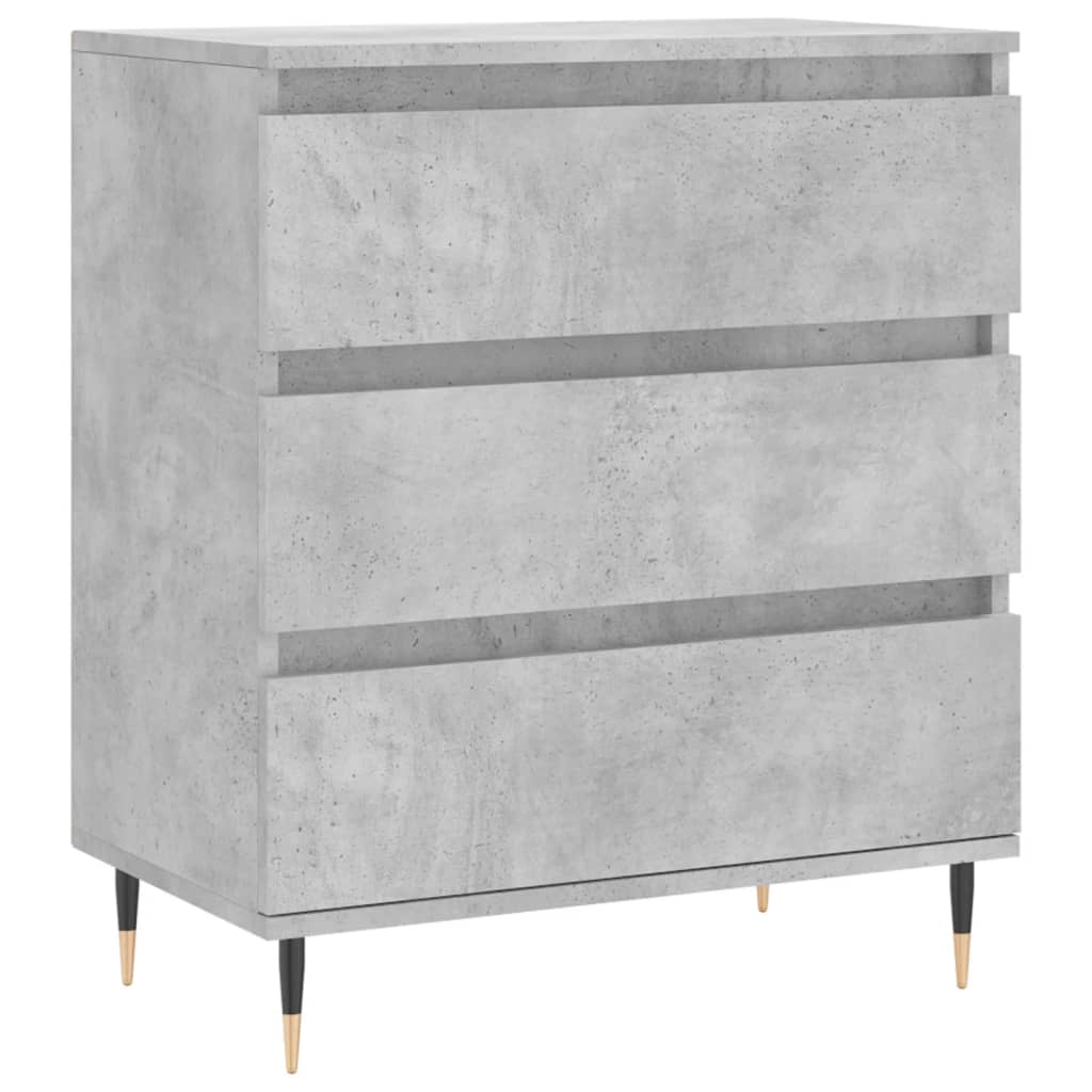 Sideboard Betongrau 60x35x70 cm Holzwerkstoff