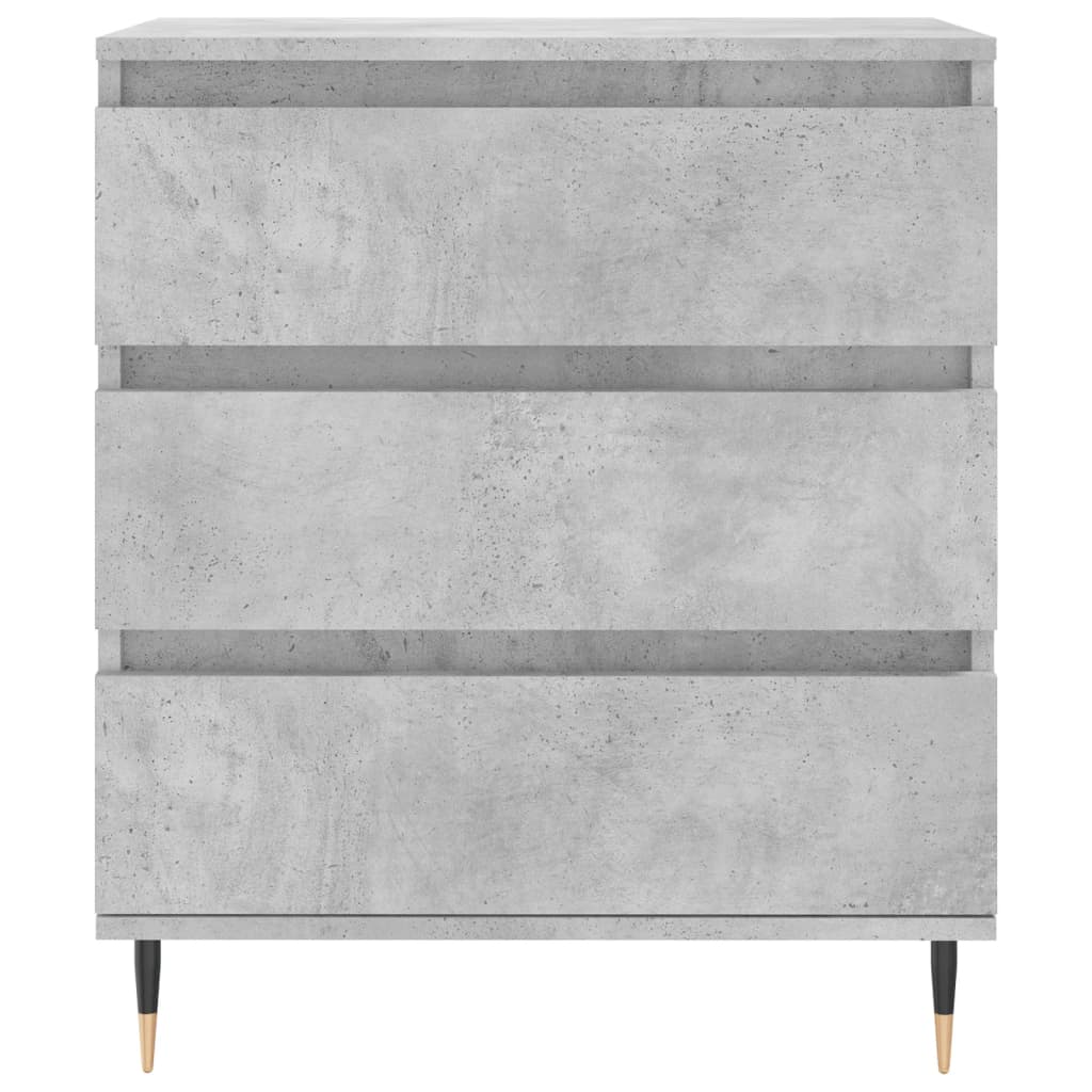 Sideboard Betongrau 60x35x70 cm Holzwerkstoff
