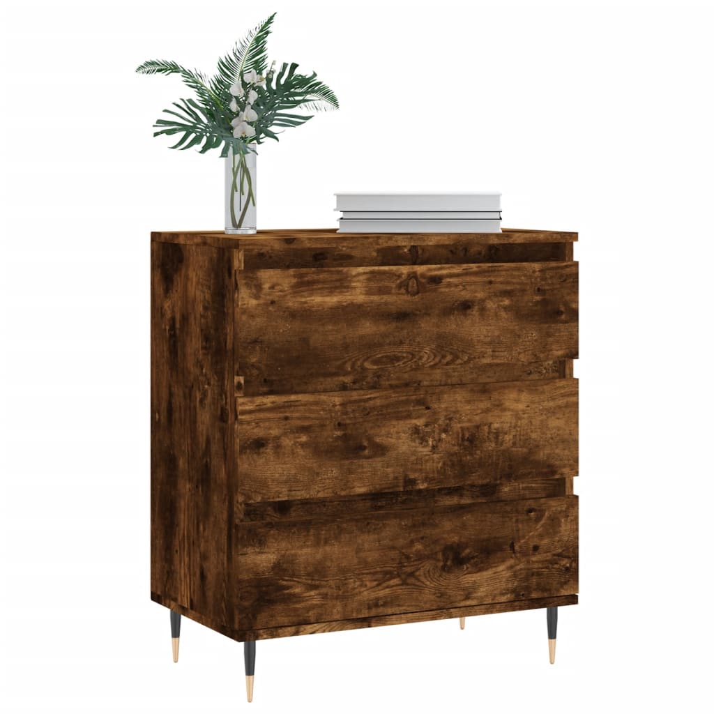 Sideboard Räuchereiche 60x35x70 cm Holzwerkstoff