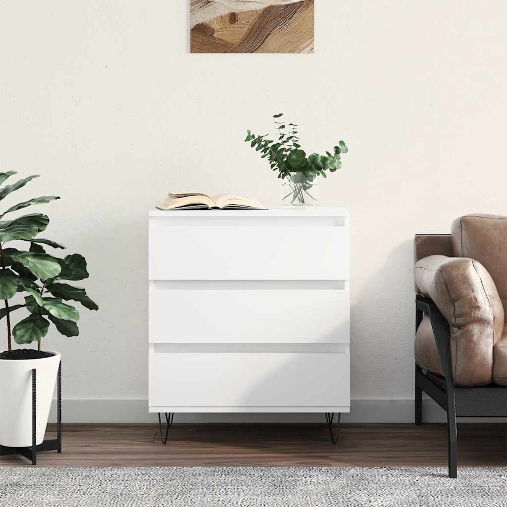 Sideboard Weiß 60x35x70 cm Holzwerkstoff