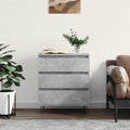 Sideboard Betongrau 60x35x70 cm Holzwerkstoff