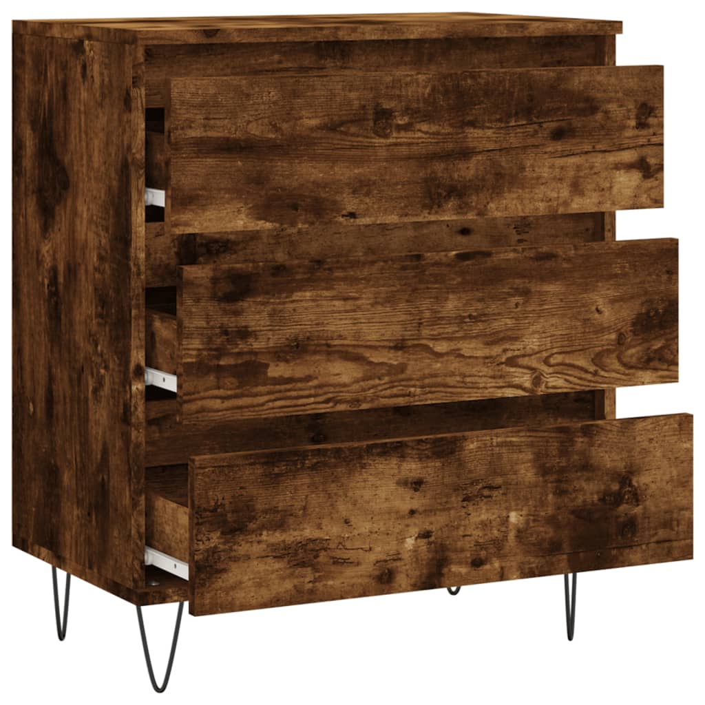 Sideboard Räuchereiche 60x35x70 cm Holzwerkstoff