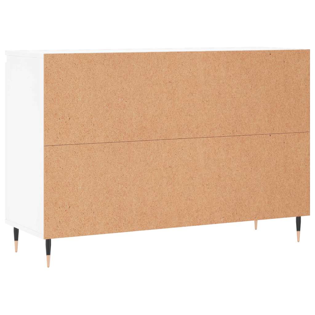 Sideboard Weiß 101,5x35x70 cm Holzwerkstoff