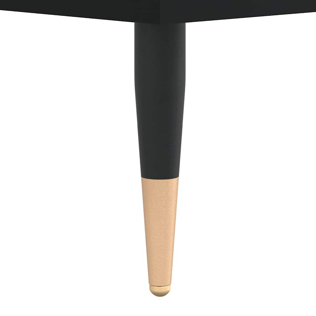 Sideboard Schwarz 101,5x35x70 cm Holzwerkstoff