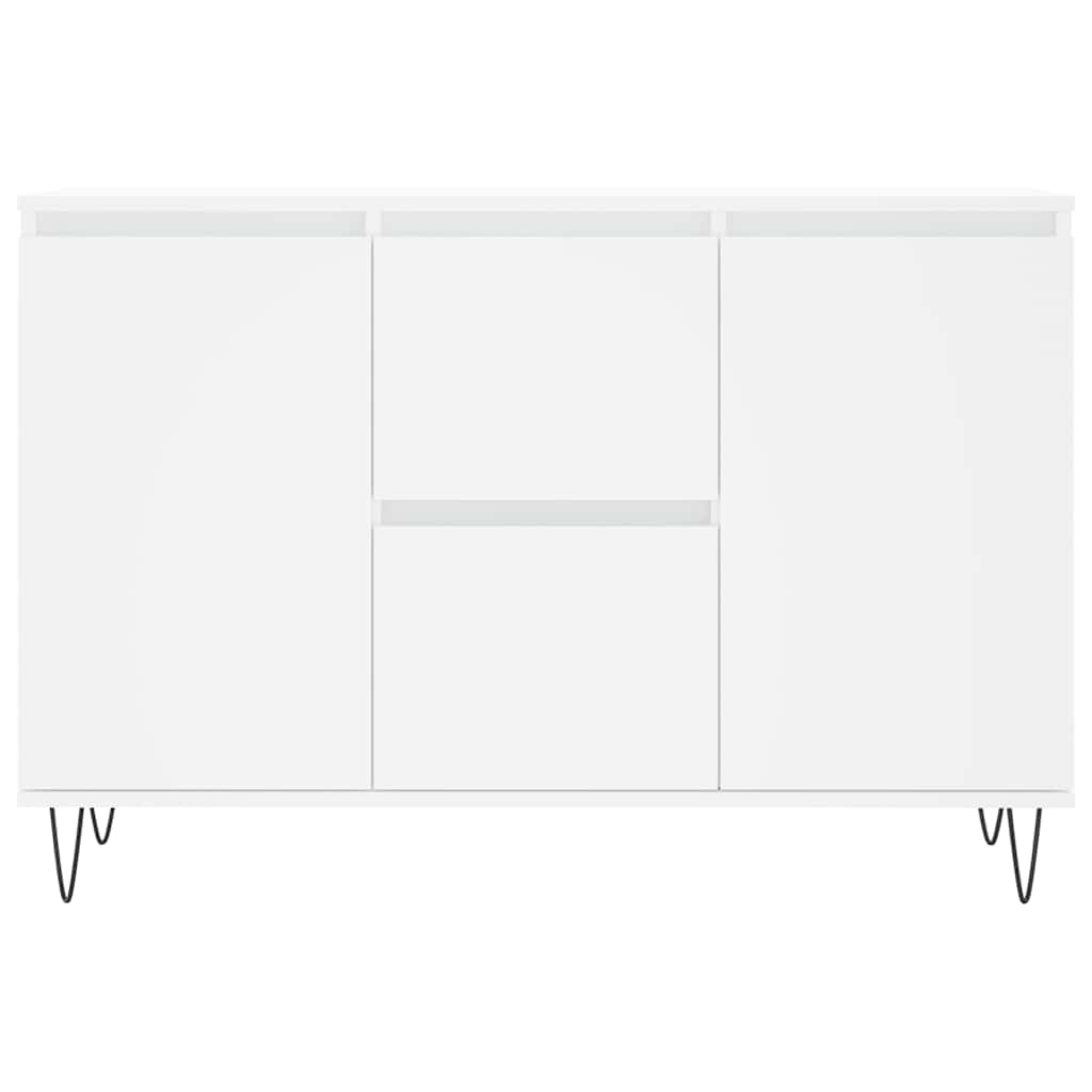 Sideboard Weiß 101,5x35x70 cm Holzwerkstoff