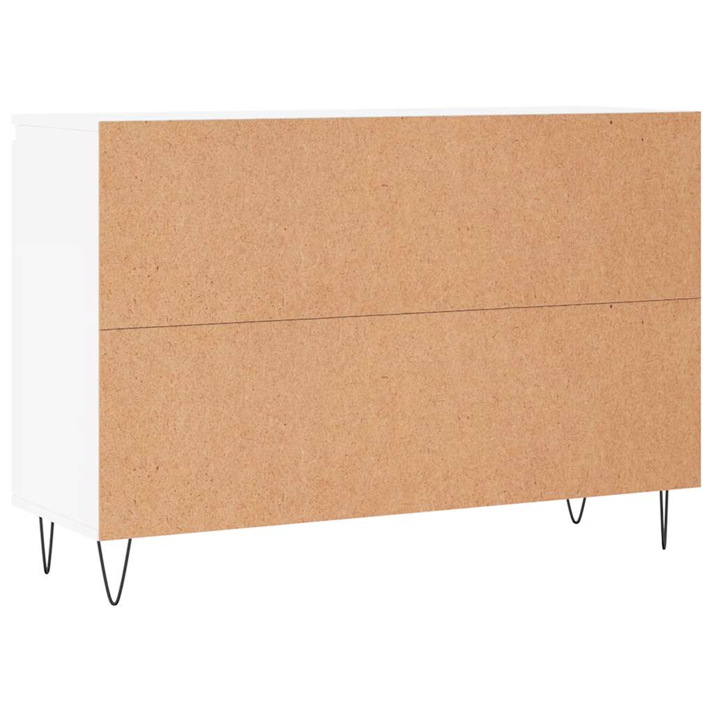 Sideboard Weiß 101,5x35x70 cm Holzwerkstoff